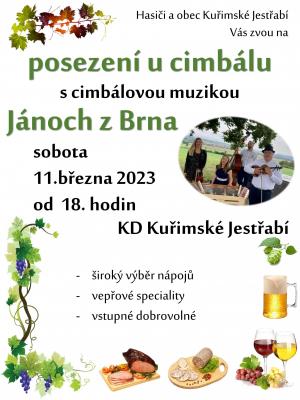 Posezení u cimbálu